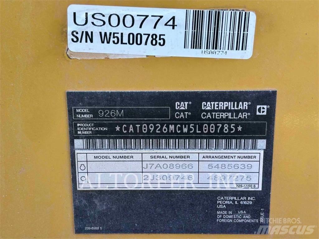 CAT 926M 輪胎式裝載機