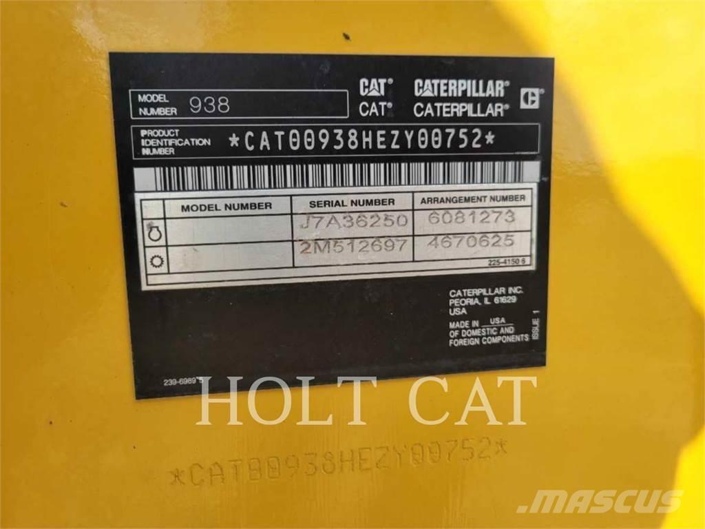 CAT 938 QC 輪胎式裝載機