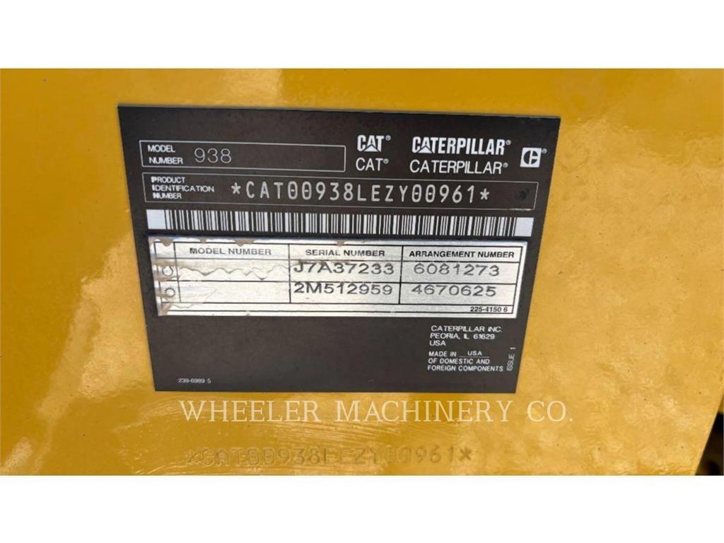 CAT 938 QC 輪胎式裝載機
