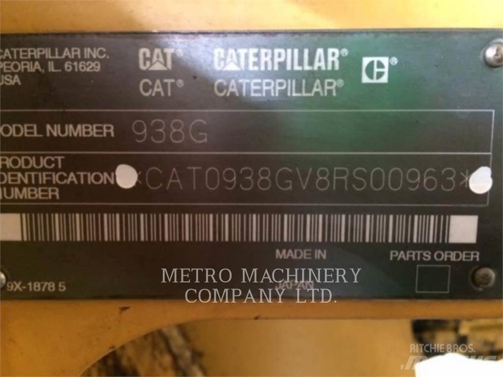 CAT 938G 輪胎式裝載機