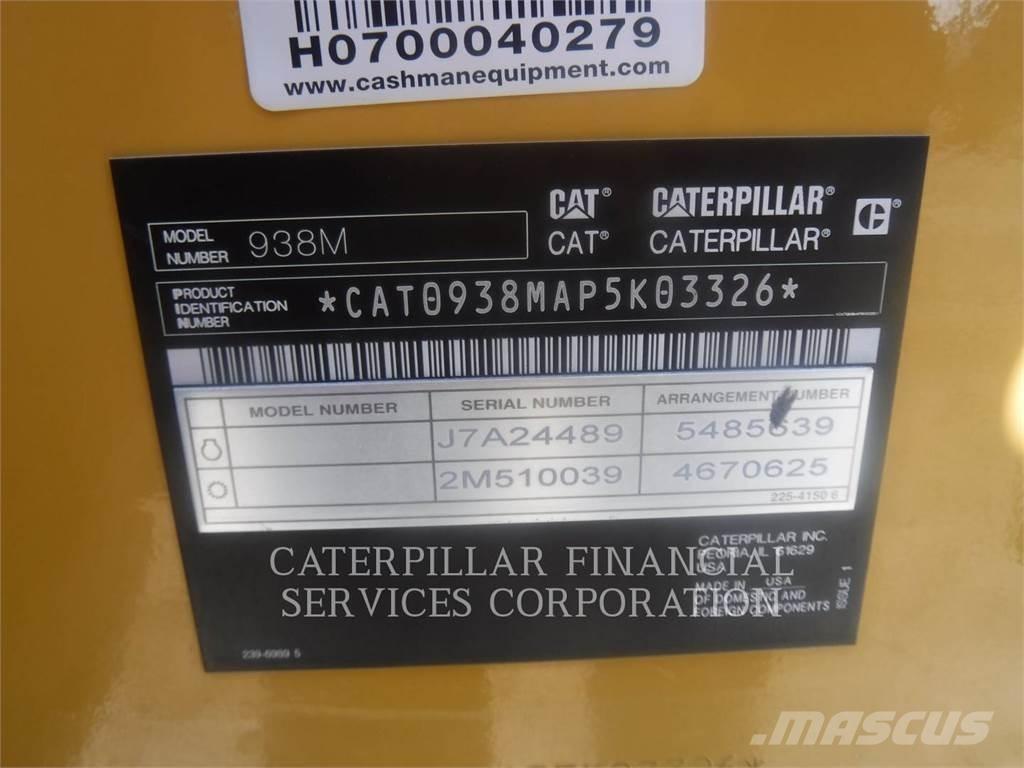 CAT 938M 輪胎式裝載機