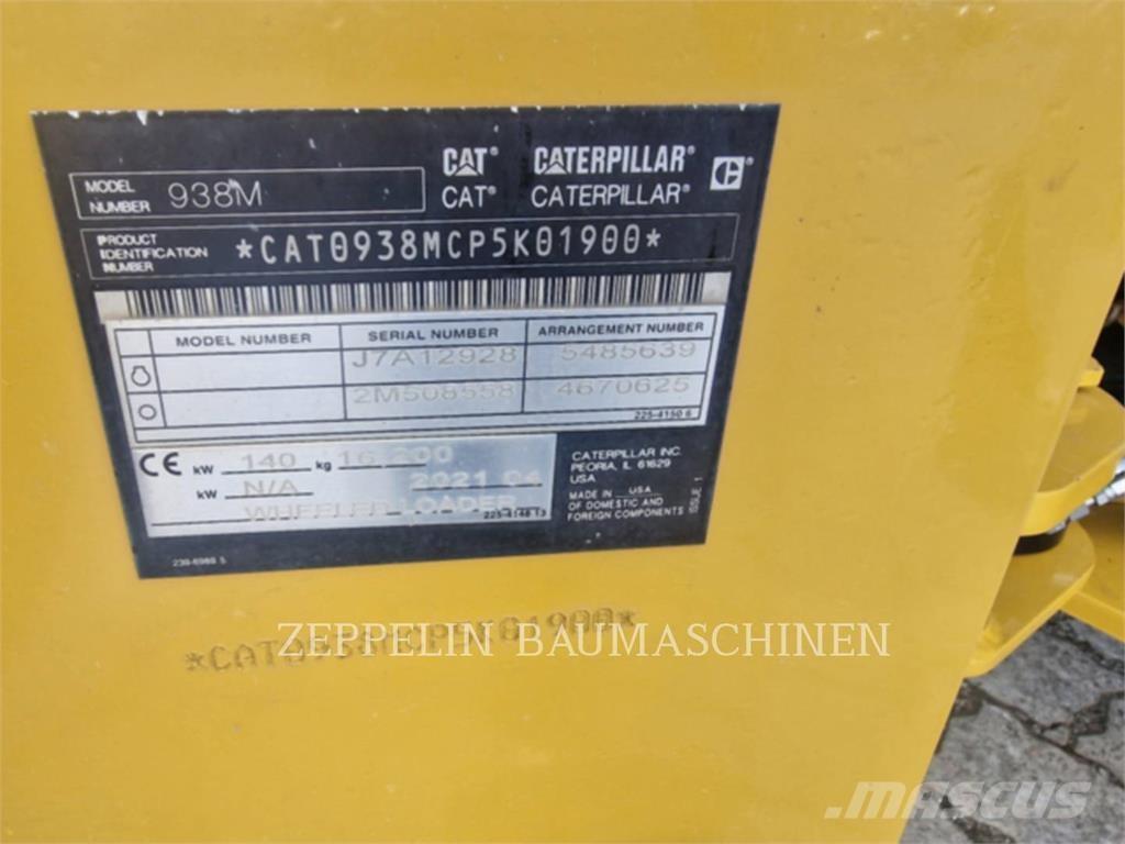 CAT 938M 輪胎式裝載機