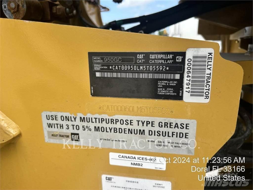 CAT 950 GC 輪胎式裝載機
