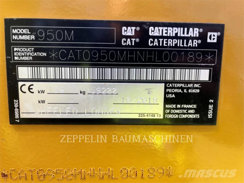 CAT 950M 輪胎式裝載機
