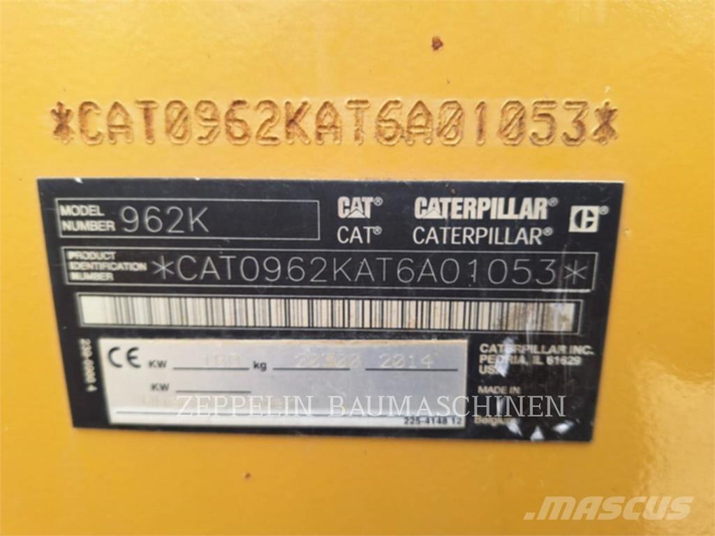 CAT 962K 輪胎式裝載機