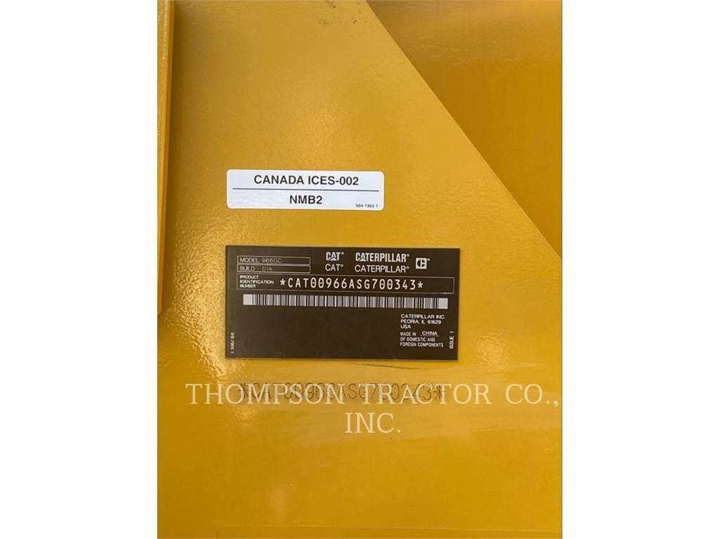 CAT 966GC 輪胎式裝載機