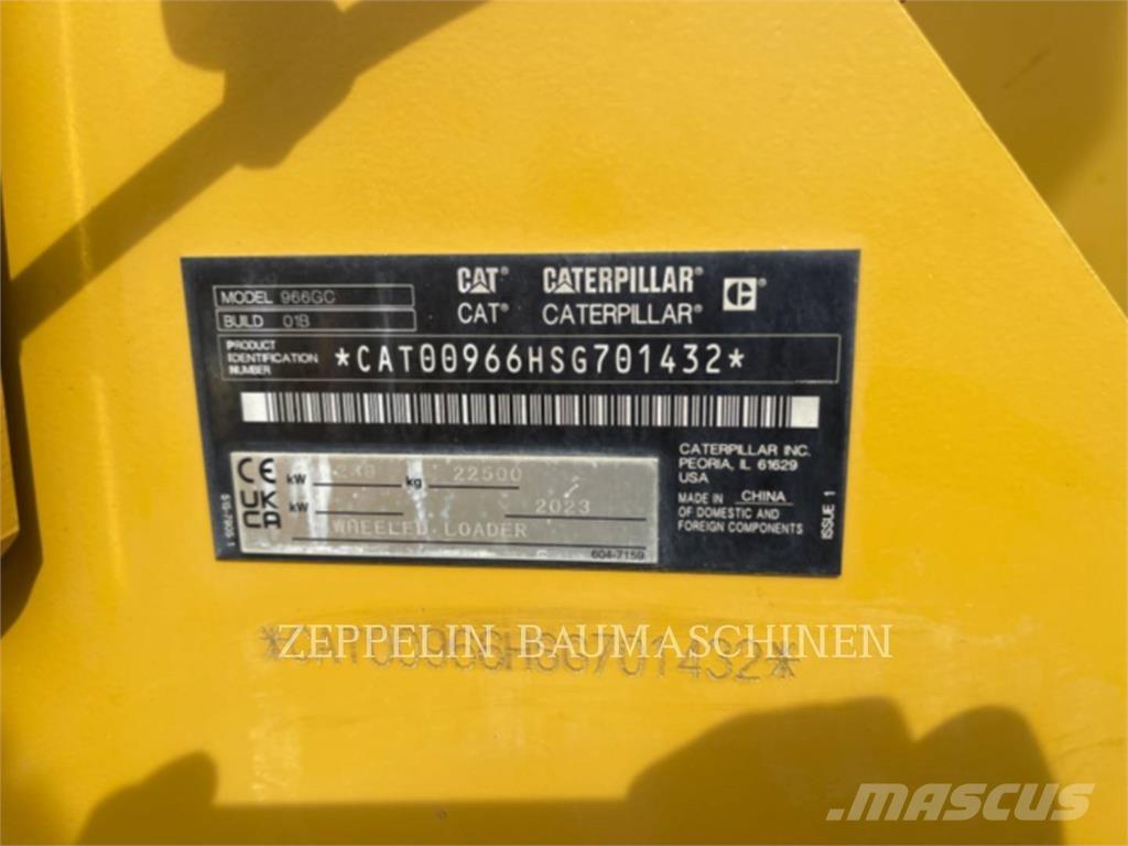 CAT 966GC 輪胎式裝載機