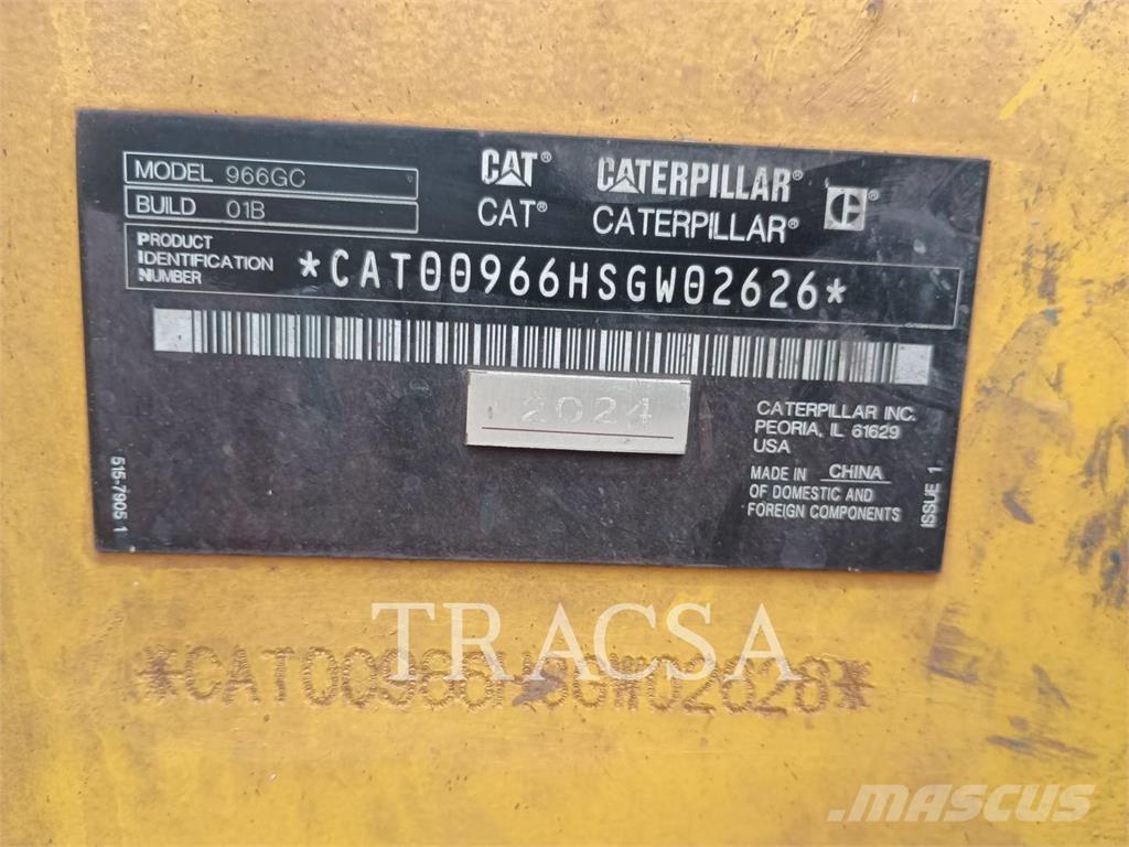 CAT 966GC 輪胎式裝載機