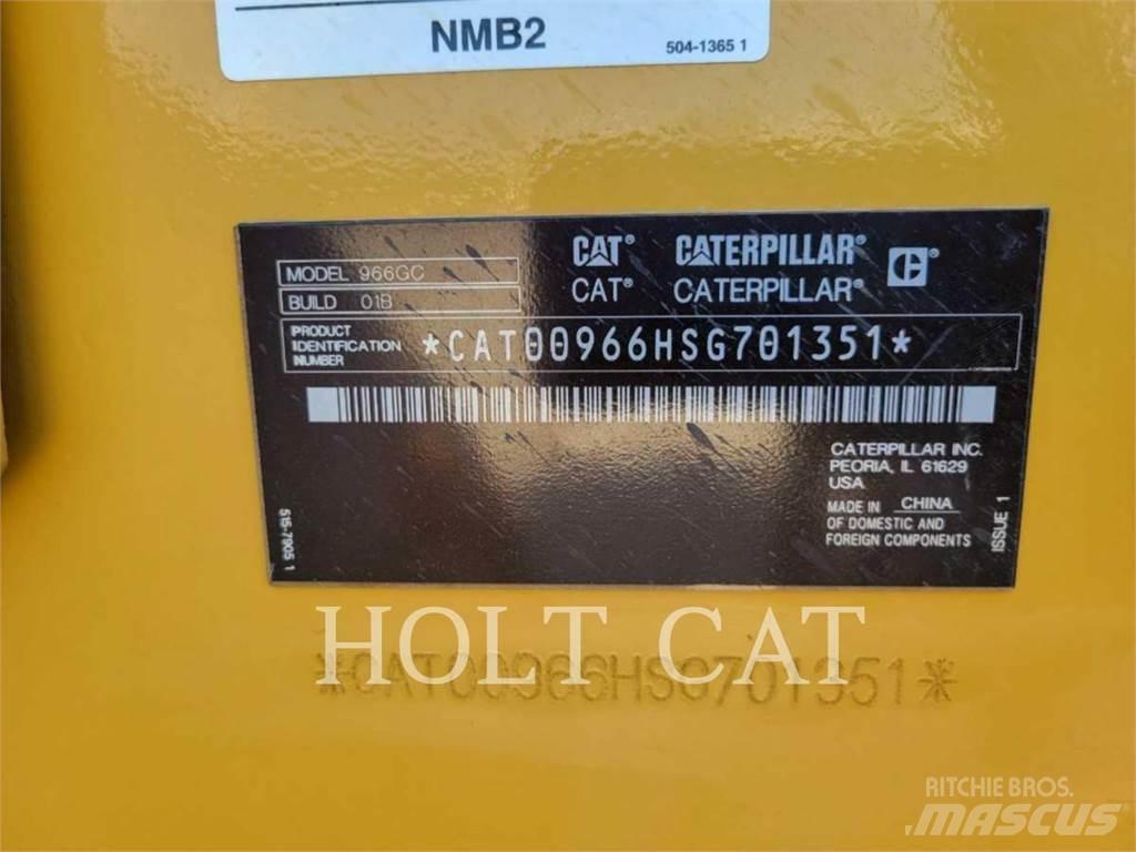CAT 966GC QC 輪胎式裝載機