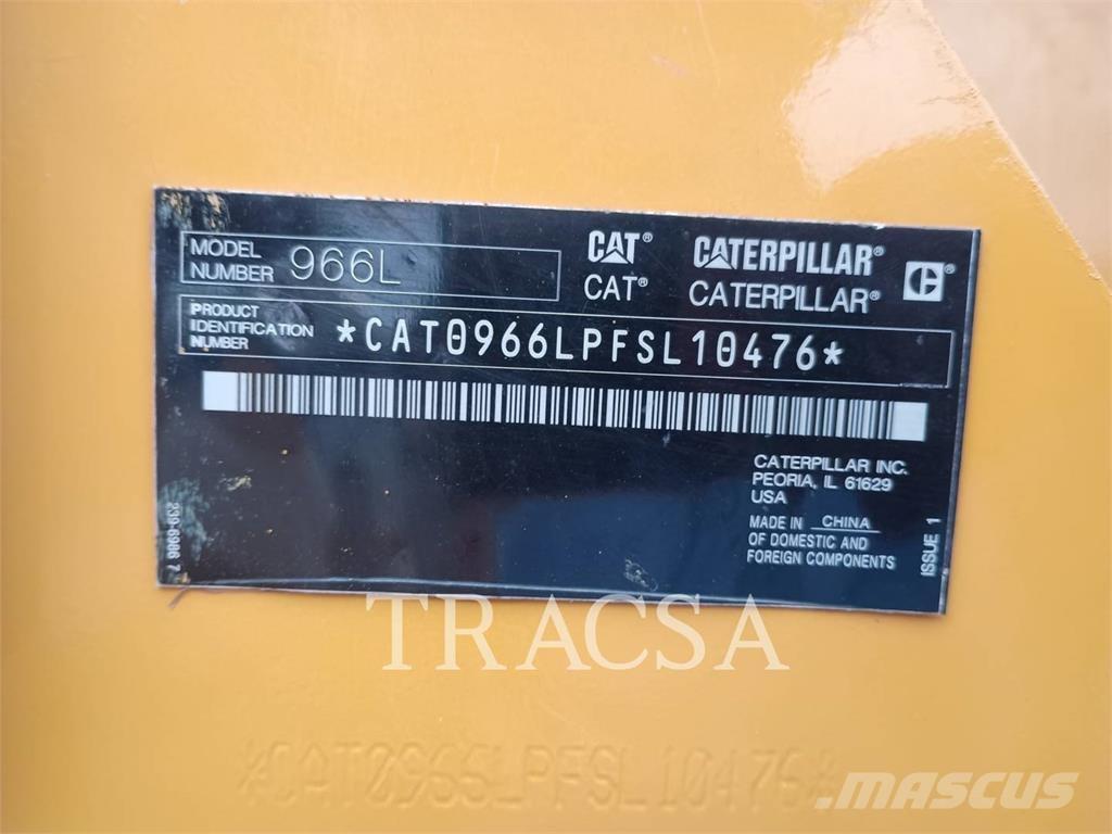 CAT 966L 輪胎式裝載機