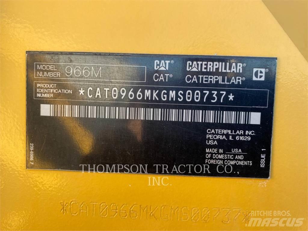 CAT 966M 輪胎式裝載機