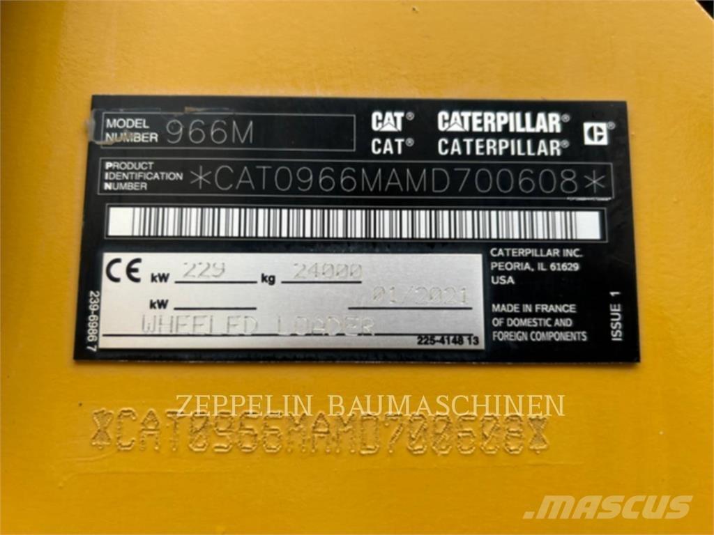 CAT 966M 輪胎式裝載機