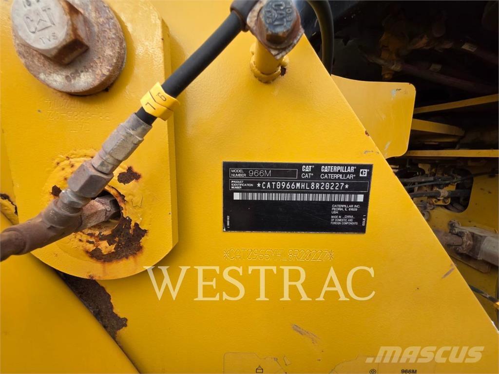 CAT 966M 輪胎式裝載機