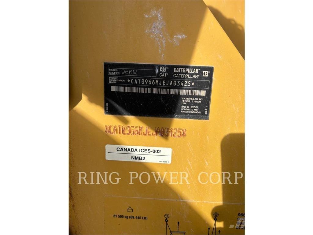 CAT 966MQC 輪胎式裝載機