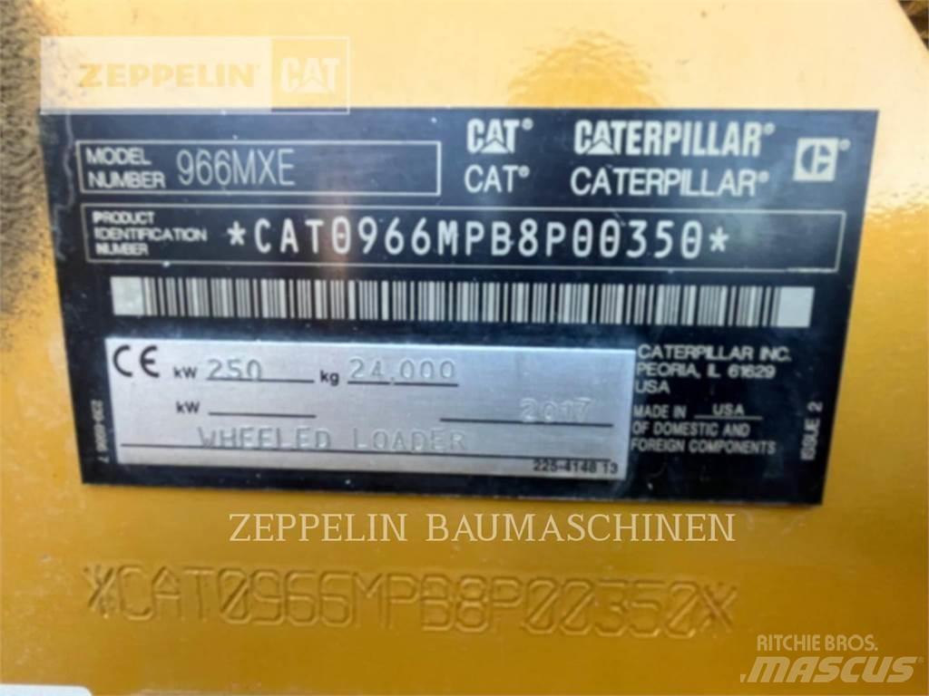 CAT 966MXE 輪胎式裝載機