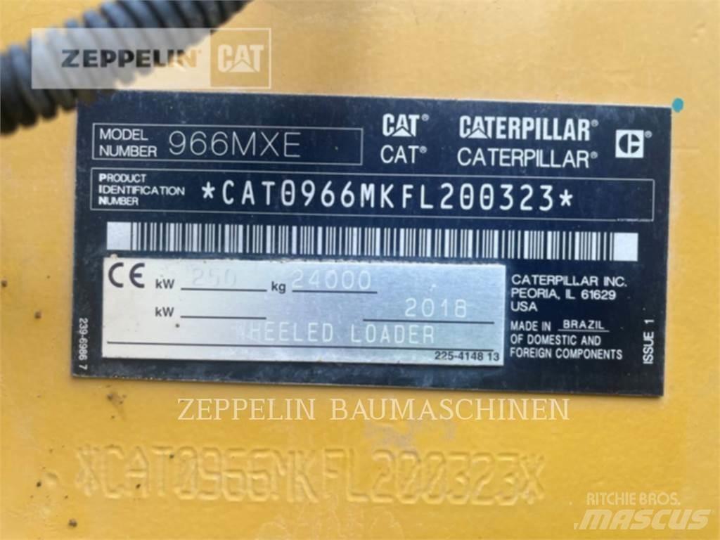 CAT 966MXE 輪胎式裝載機