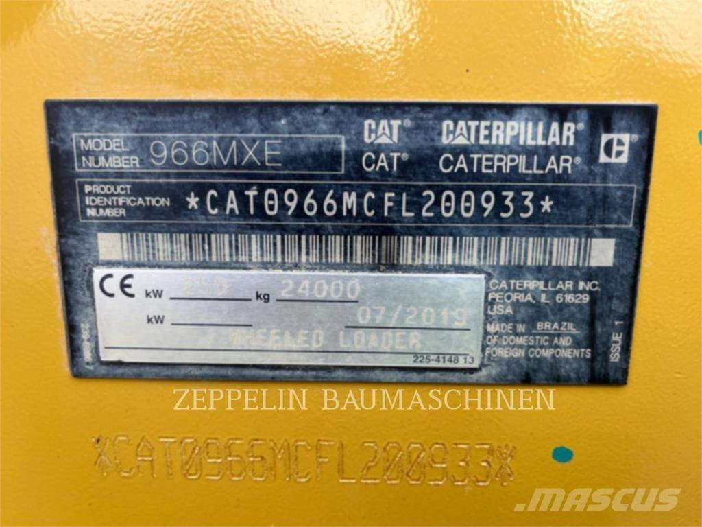 CAT 966MXE 輪胎式裝載機