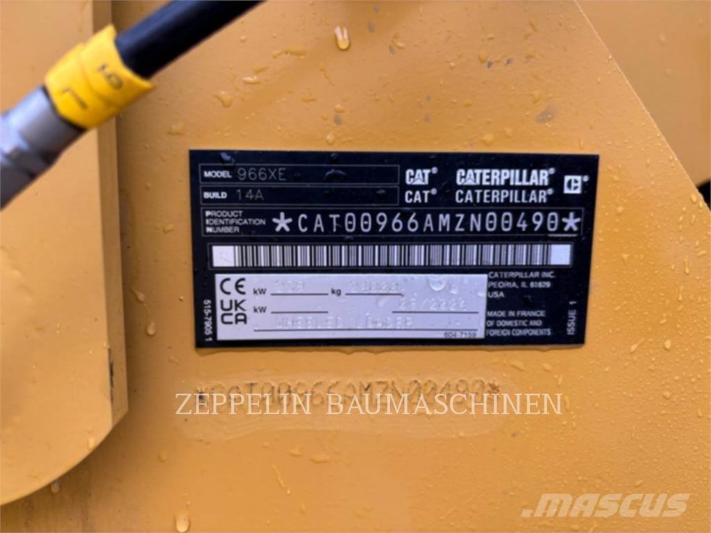 CAT 966XE 輪胎式裝載機