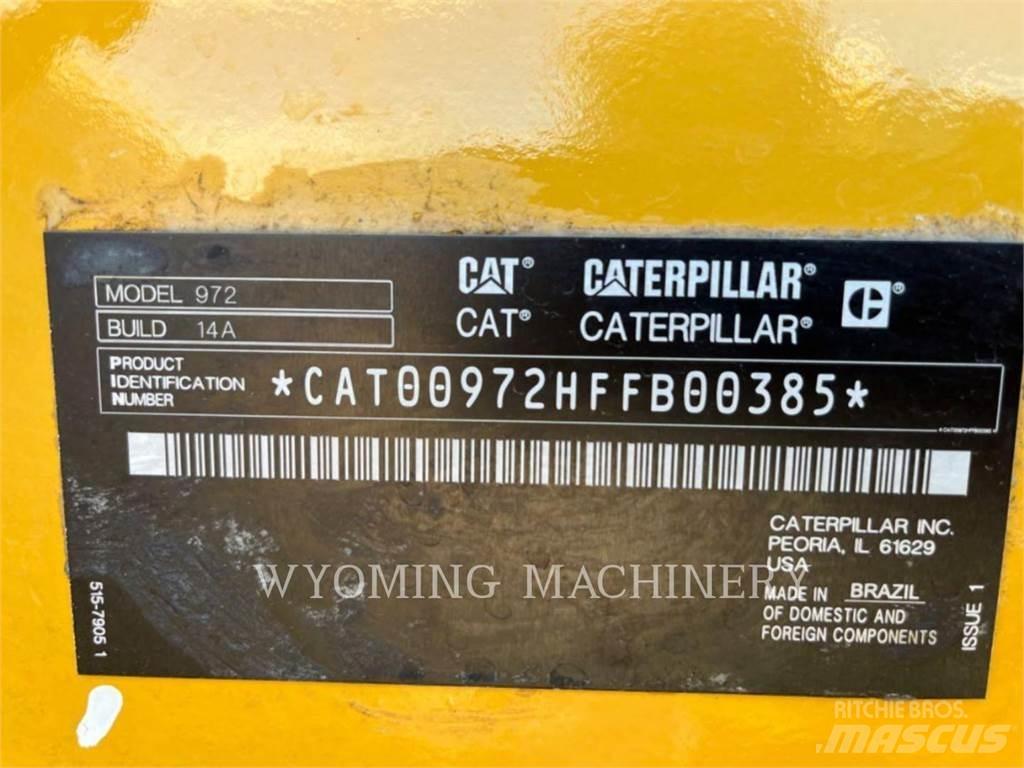CAT 972 輪胎式裝載機