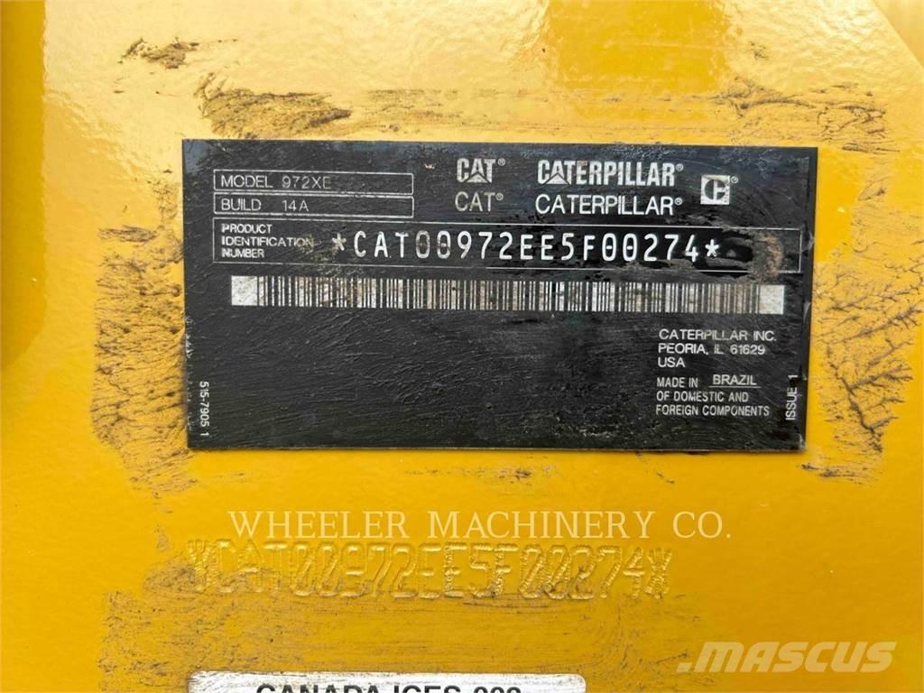 CAT 972 XE QC 輪胎式裝載機