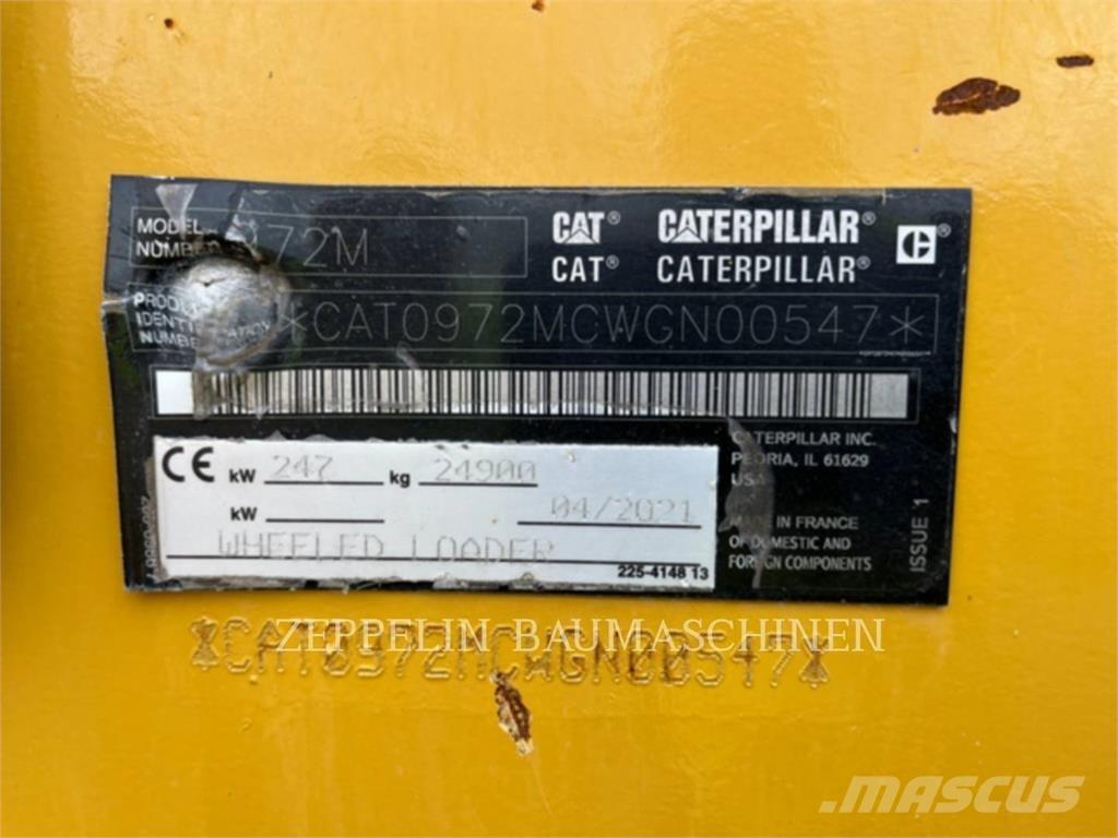 CAT 972M 輪胎式裝載機