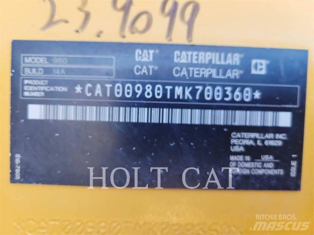 CAT 980 輪胎式裝載機
