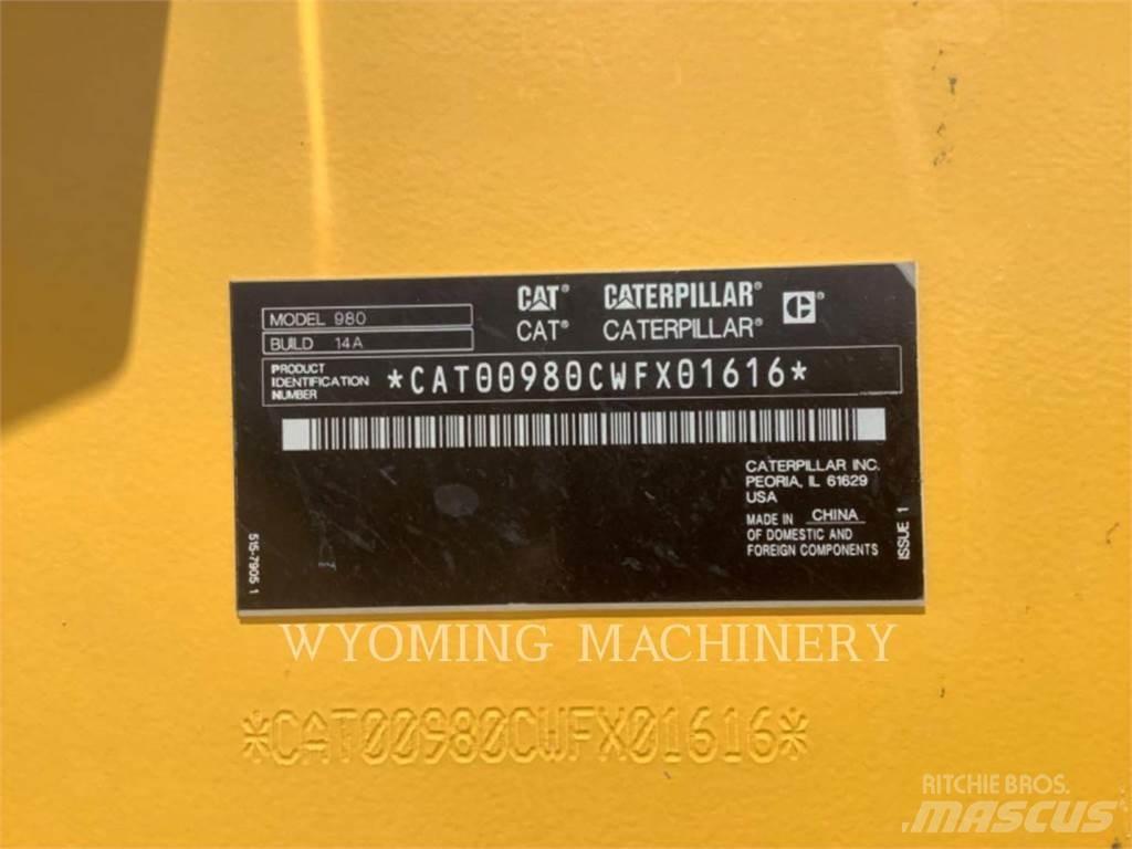 CAT 980 輪胎式裝載機
