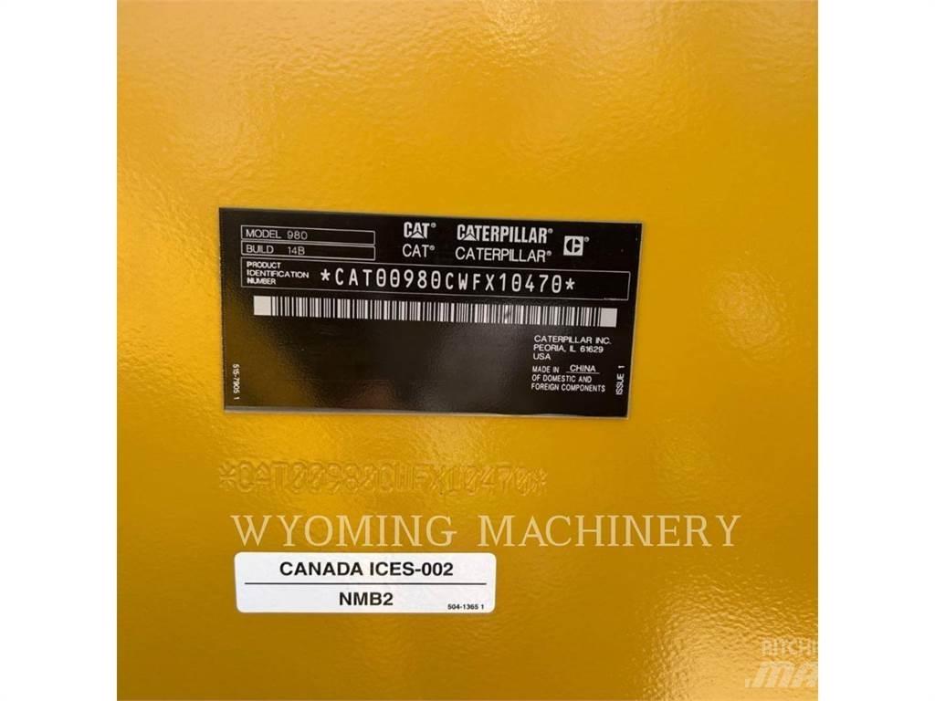 CAT 980 輪胎式裝載機