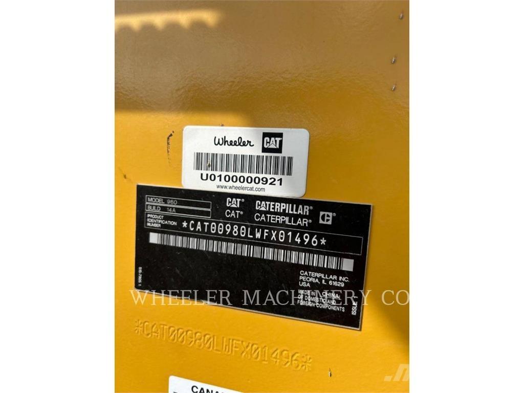 CAT 980 輪胎式裝載機