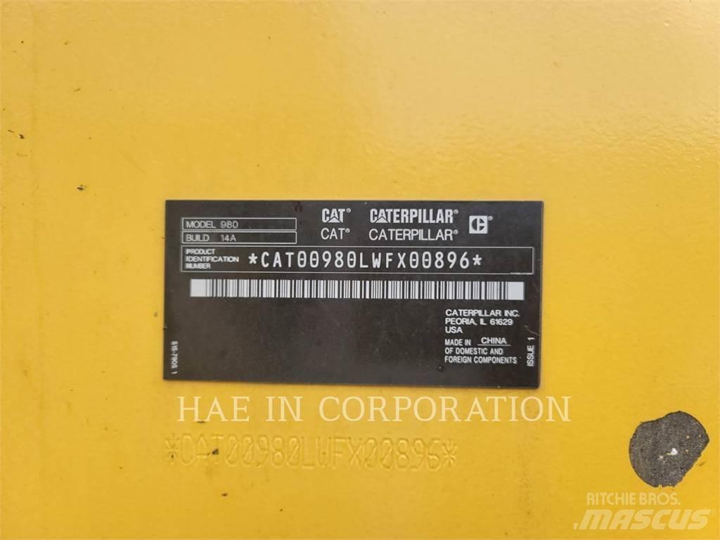 CAT 980-14 輪胎式裝載機