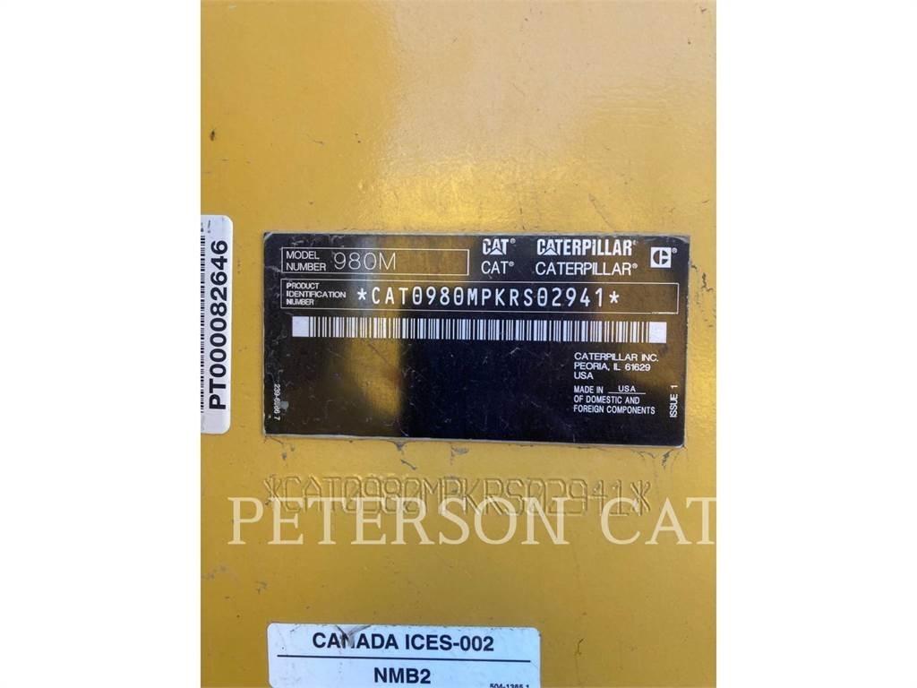 CAT 980M 輪胎式裝載機