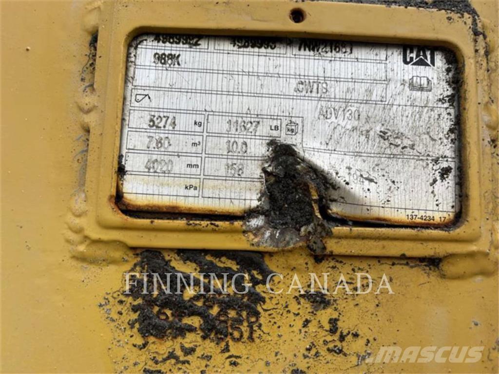 CAT 988K 輪胎式裝載機