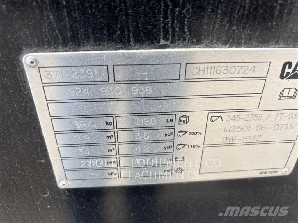 CAT BK38V38GP 輪胎式裝載機