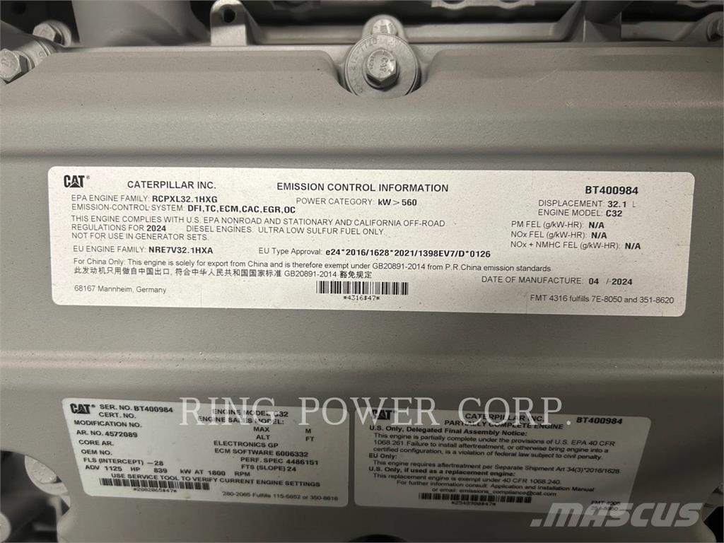 CAT C32 工業發動機