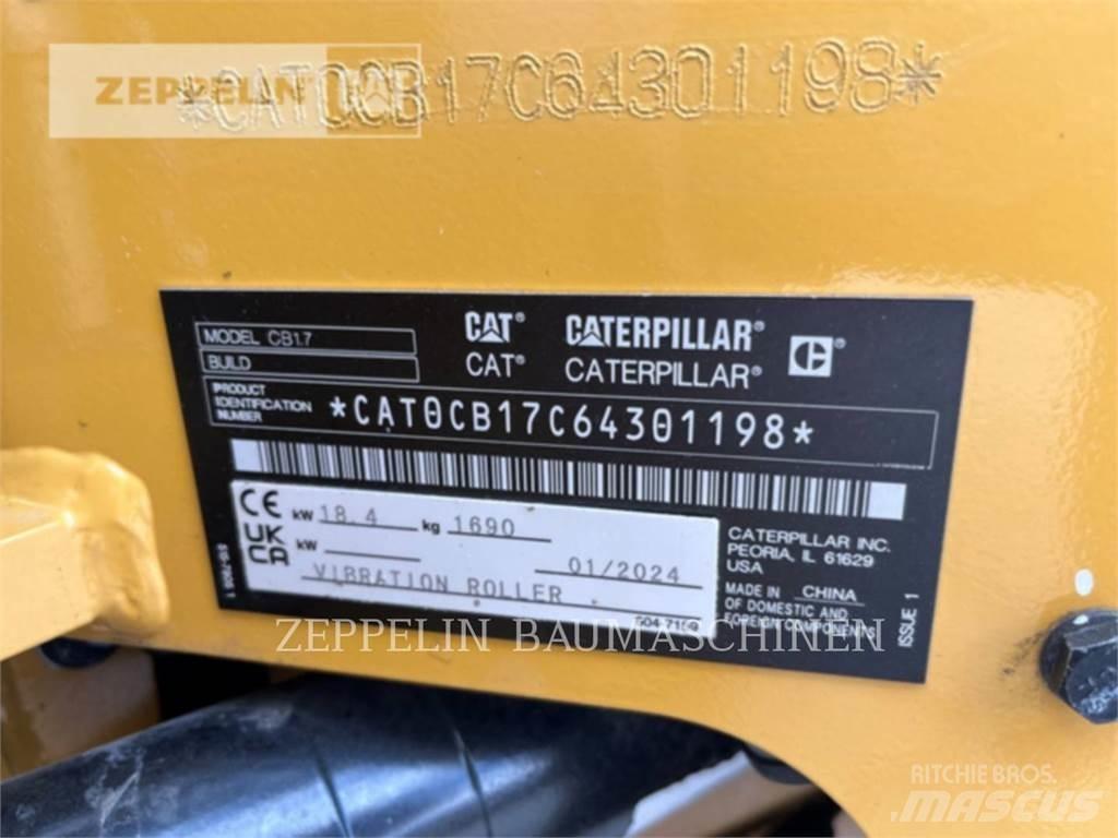 CAT CB1.7 土壤壓實機