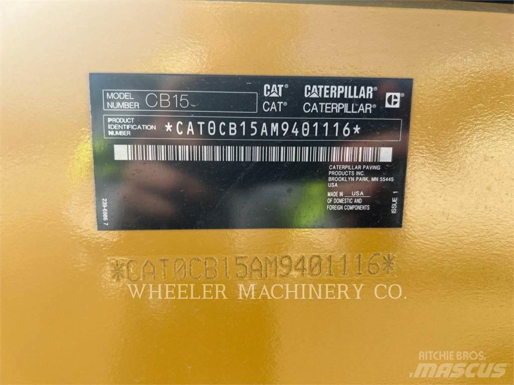 CAT CB15 CW VV 雙輪滾壓機