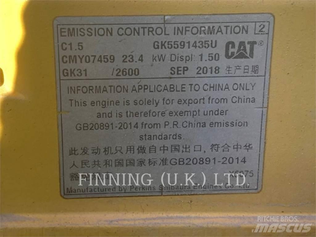 CAT CB2.7 土壤壓實機