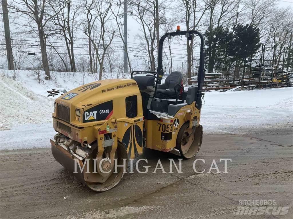 CAT CB34B 單輪滾壓機