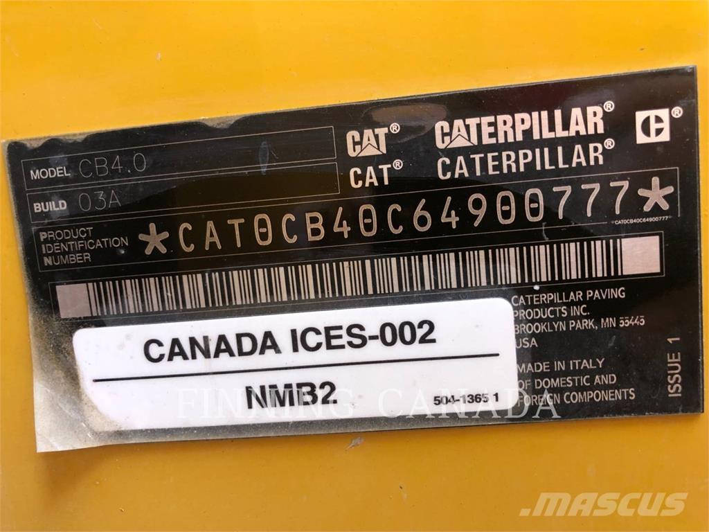 CAT CB4.0-03 土壤壓實機