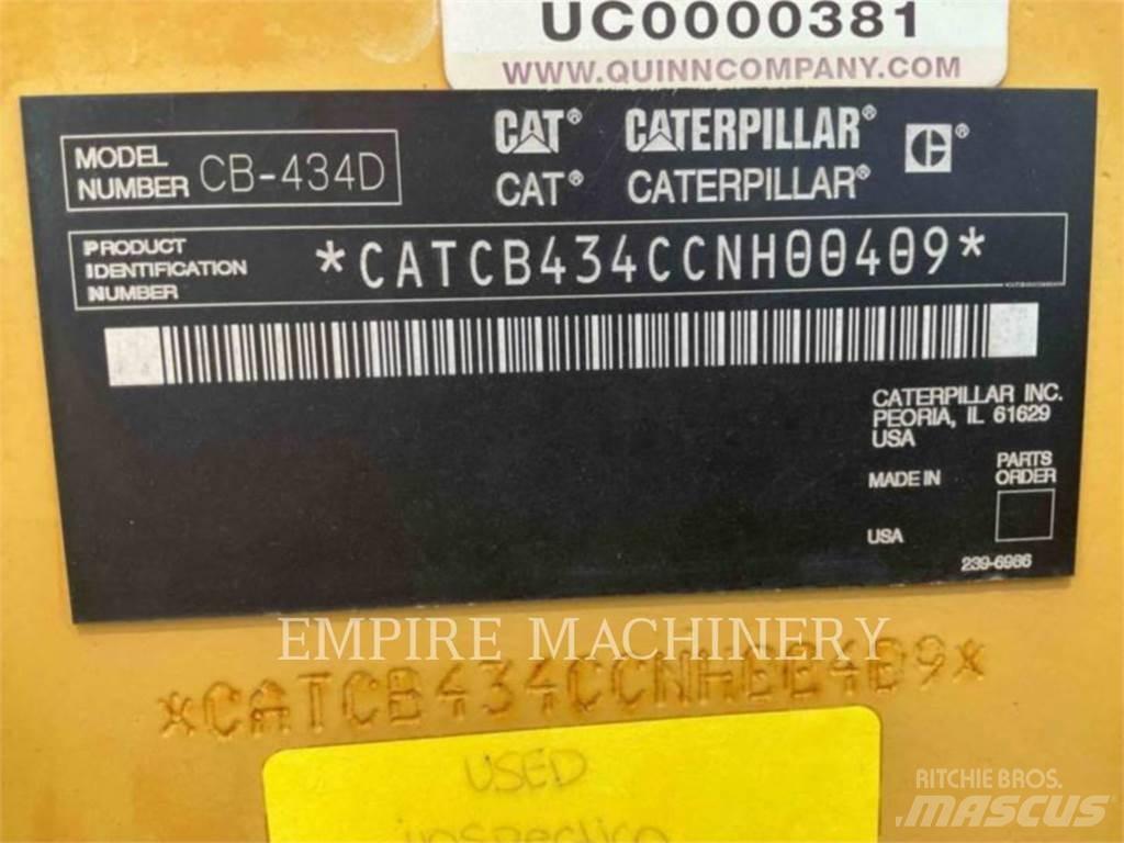 CAT CB434D 雙輪滾壓機