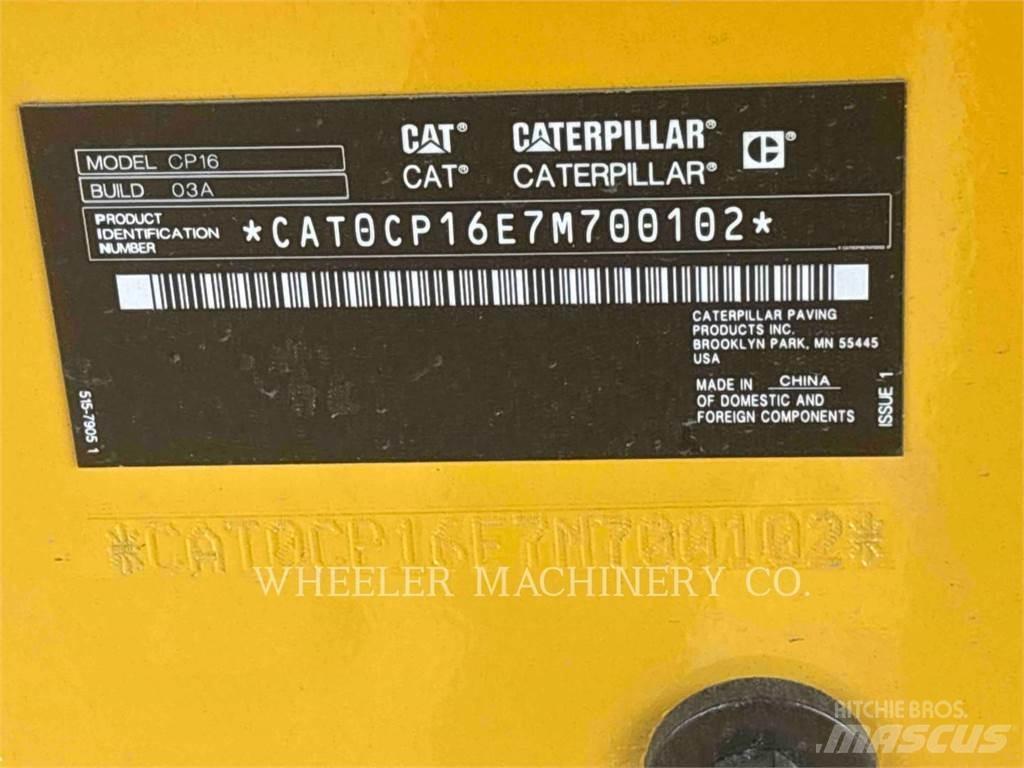 CAT CP16 單輪滾壓機