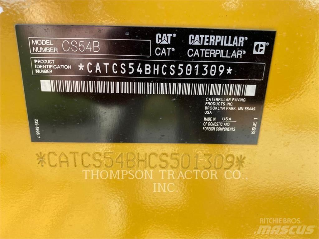 CAT CS54B 單輪滾壓機