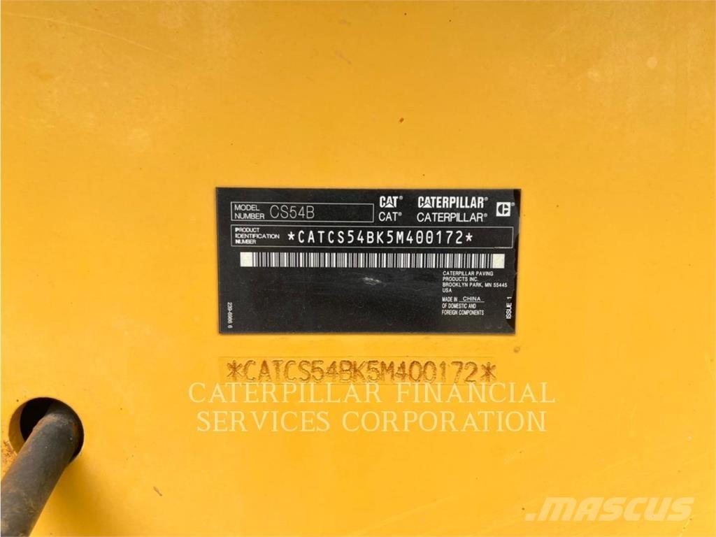 CAT CS54BLRC 單輪滾壓機
