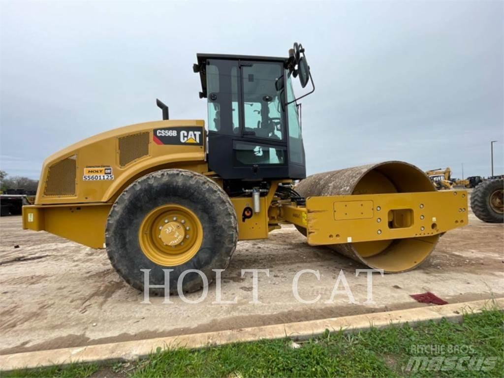 CAT CS56B CAB 單輪滾壓機