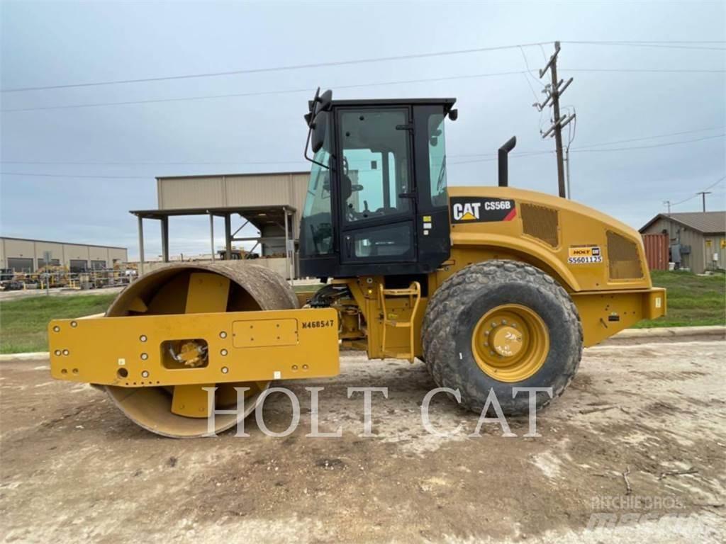 CAT CS56B CAB 單輪滾壓機