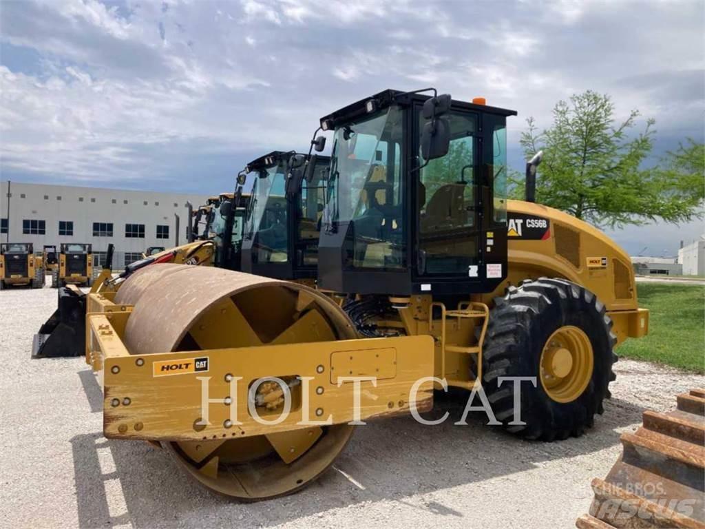 CAT CS56B CAB 單輪滾壓機