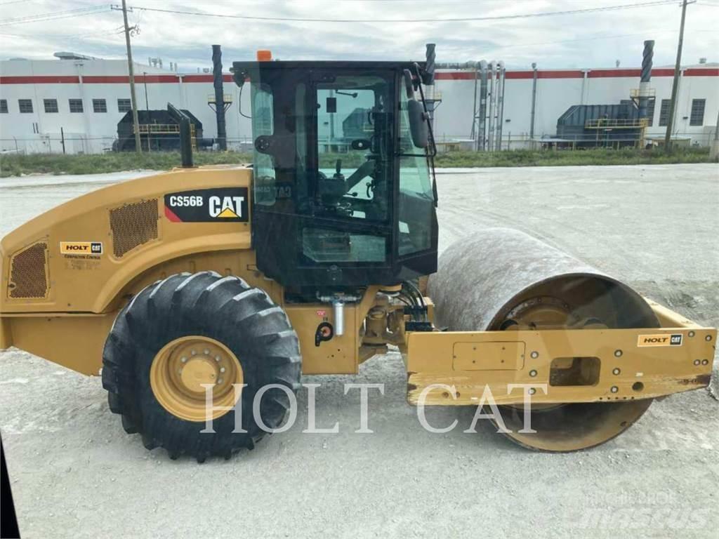 CAT CS56B CAB 單輪滾壓機