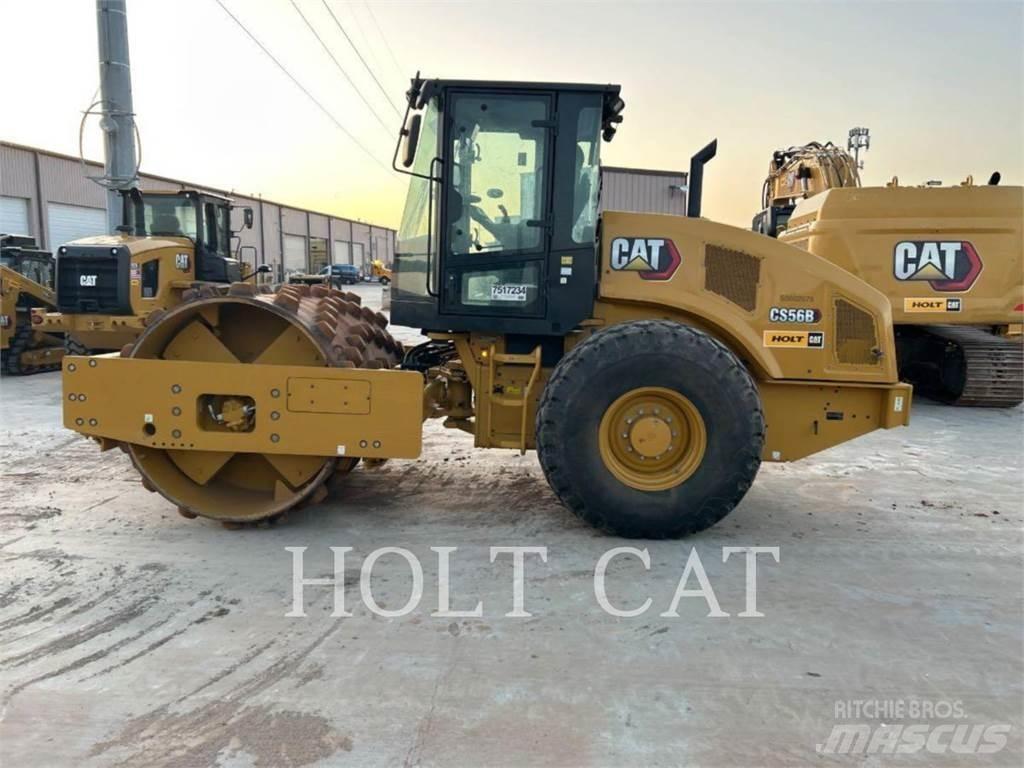 CAT CS56B CAB 單輪滾壓機