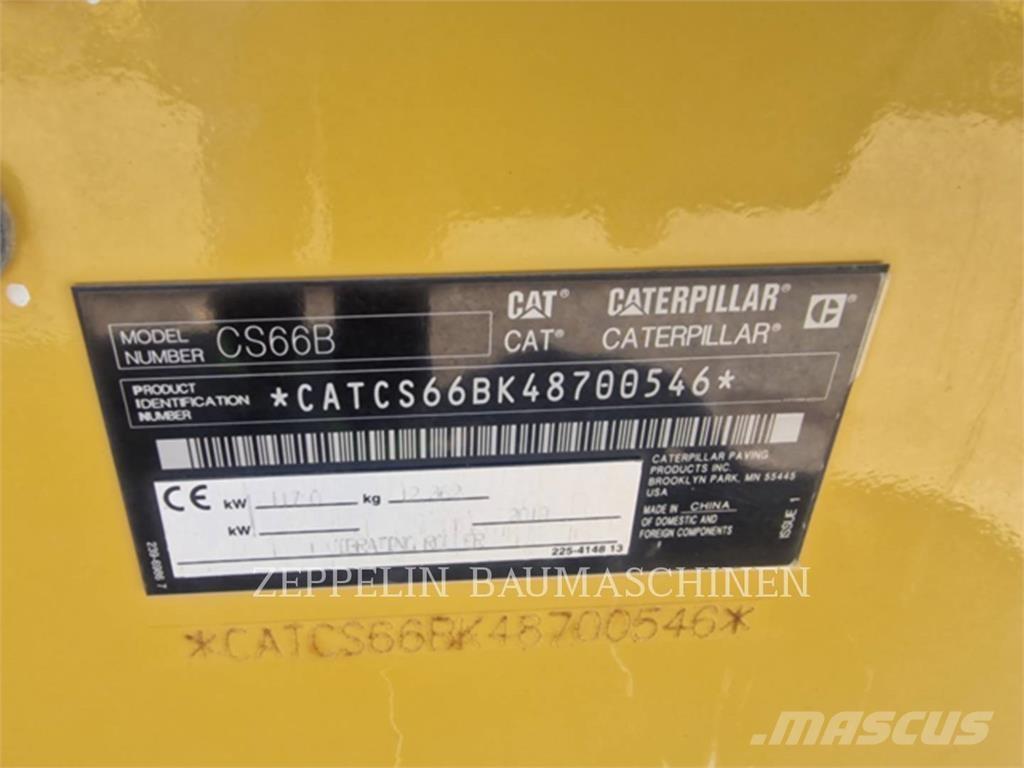 CAT CS66B 土壤壓實機