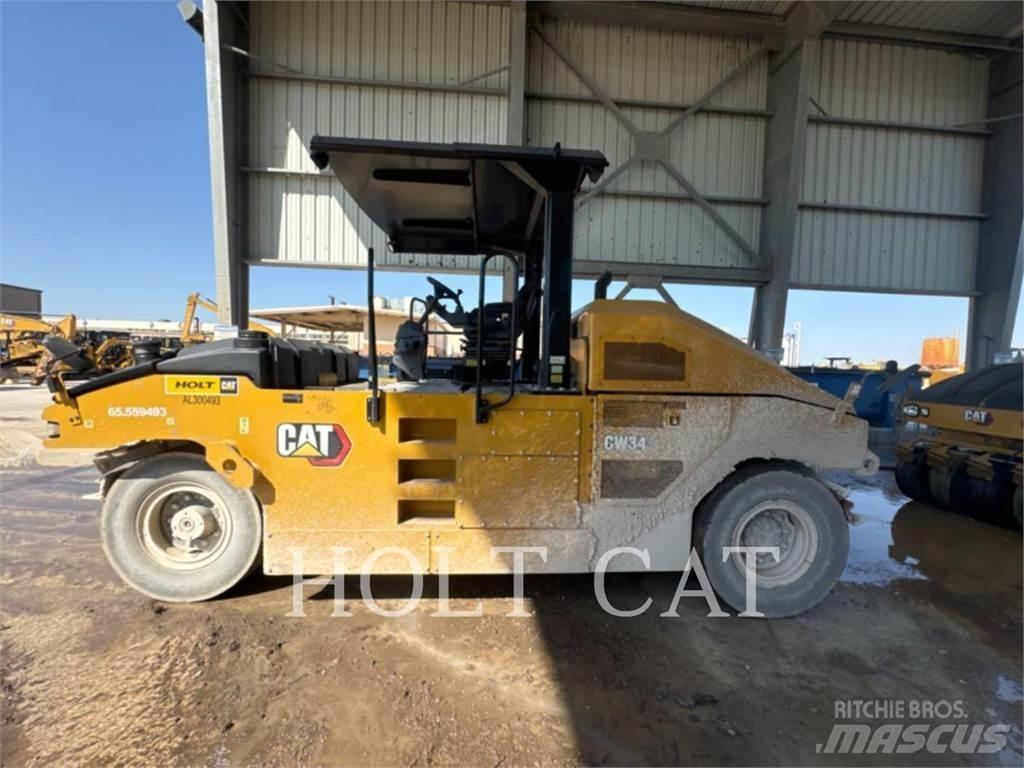 CAT CW34 單輪滾壓機